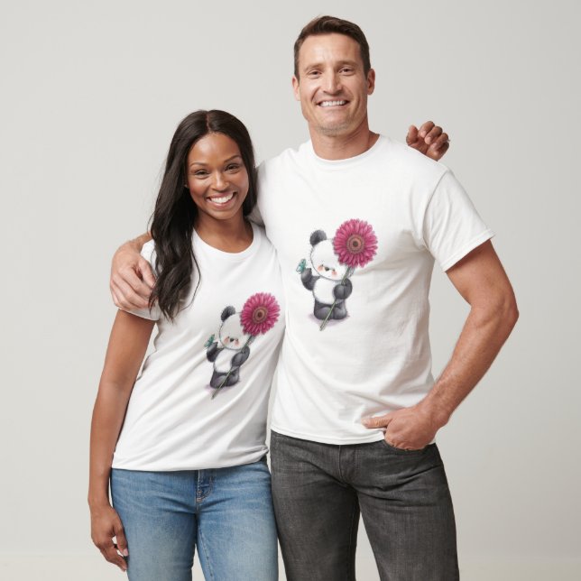 Panda Design T - Shirt (Unisex)