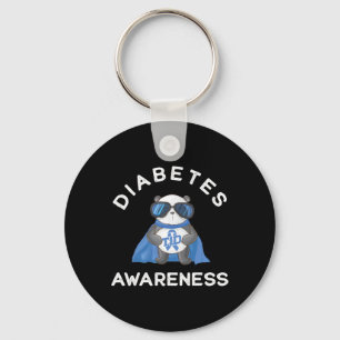Panda Diabetic Typ 1 Diabetes Awareness Support K Schlüsselanhänger