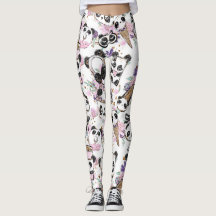 Panda-Diva-Leggings und Yoga-Hose