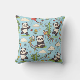 Panda-Drachen-Wurfkissen Kissen