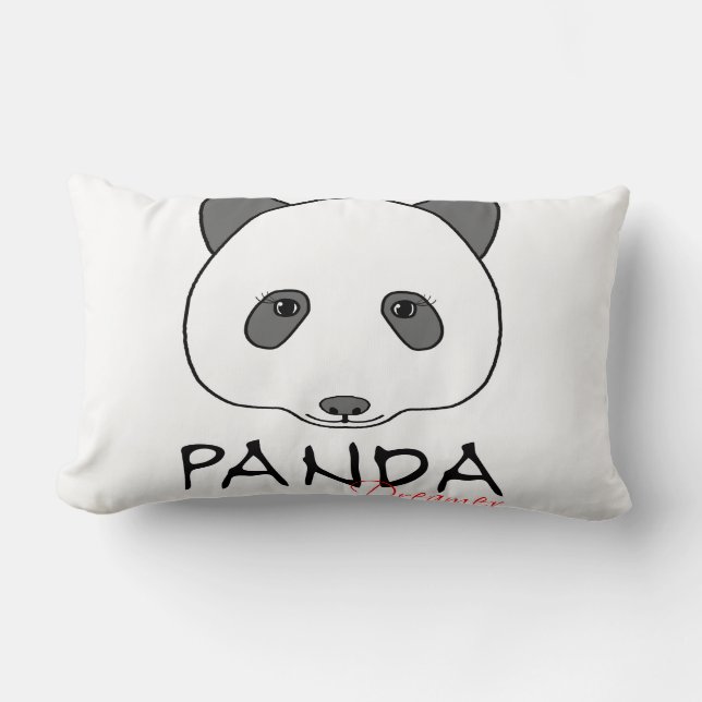 Panda Dreamer Lendenkissen (Vorderseite)