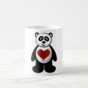 Panda-Entwurf Tasse