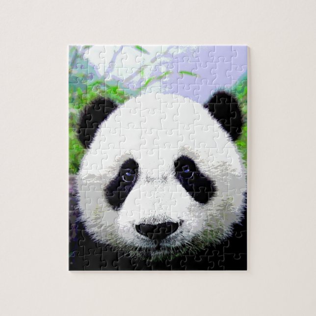 Panda Eyes Puzzle (Vertikal)