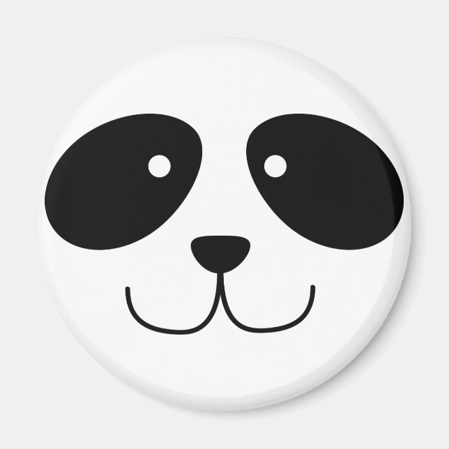 Panda Face Magnet (Vorne)