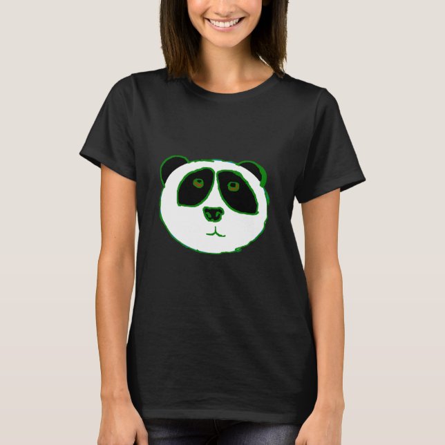 PANDA FACE T - SHIRT (Vorderseite)