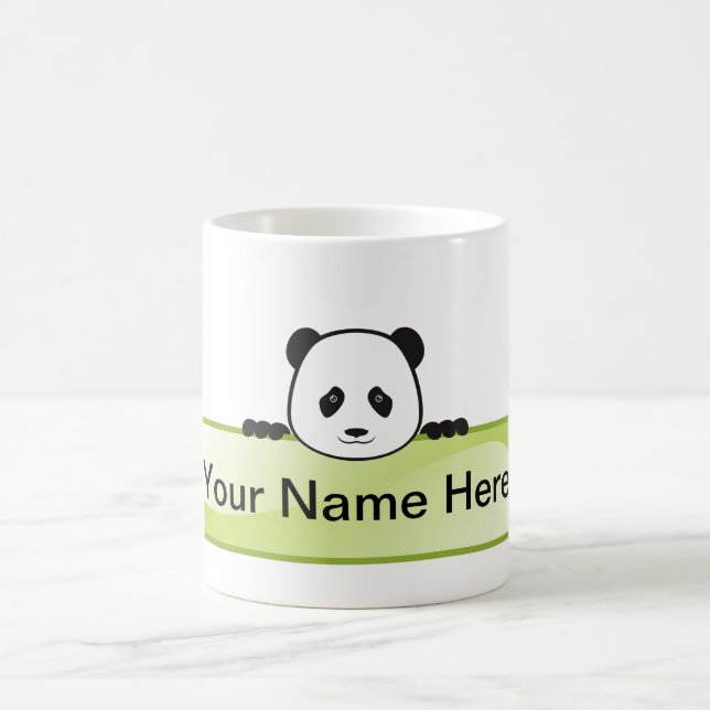 Panda-Fahne Kaffeetasse (Mittel)
