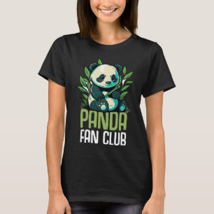 Panda-Fanclub Panda Zoo Kinder Jungen Mädchen 5 T-Shirt