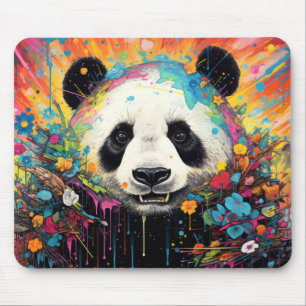Panda Farbencharakter Mousepad