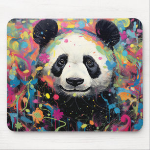 Panda Farbencharakter Mousepad