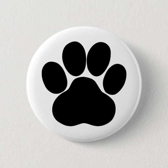 Panda-Feet-Design Button (Vorderseite)