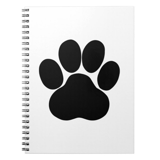 Panda-Feet-Design Notizblock (Vorderseite)