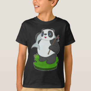 Panda Fisher Fish Fish T-Shirt