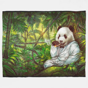 Panda Fleecedecke