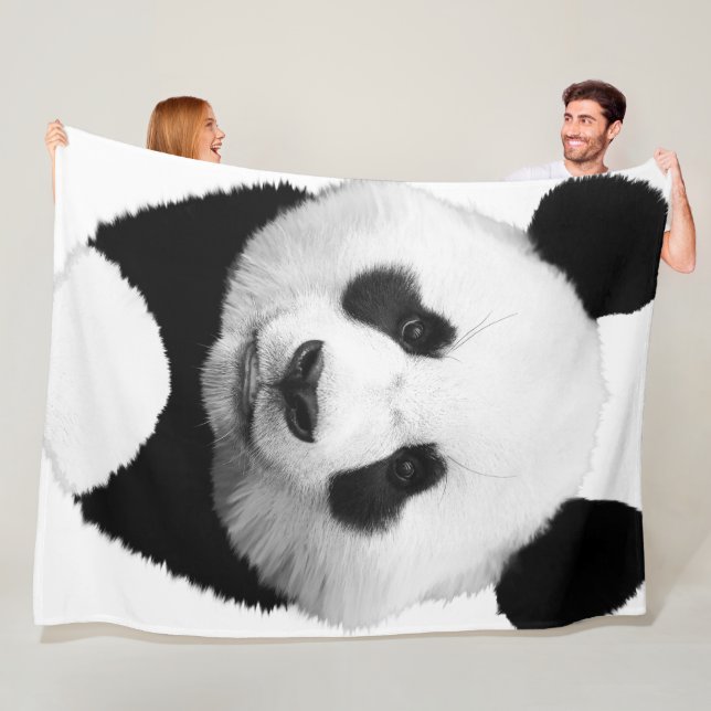 Panda Fleecedecke (Beispiel)