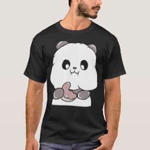 Panda Food Space Geburtstags Geburtstag T-Shirt