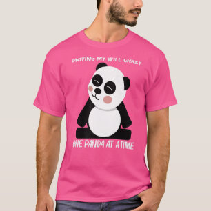 Panda for Men Vater Schwarz-weiß Bear Cube 1 T-Shirt
