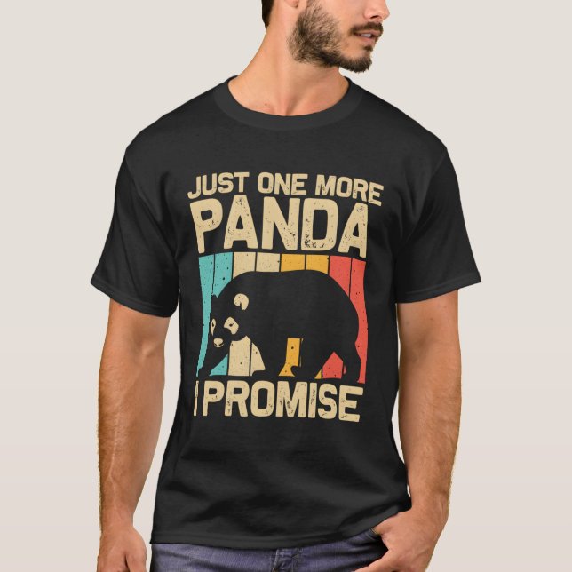 Panda for Panda Bear Animal Zookeeper T-Shirt (Vorderseite)