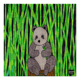 Panda - Fotodruck