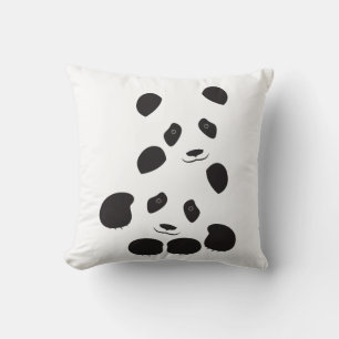 Panda-Freundschaft Kissen