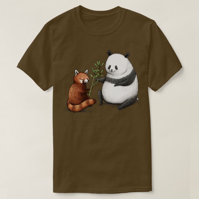 Panda Friends T-Shirt (Design vorne)