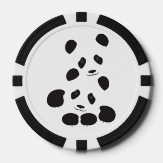 Panda Friendship Pokerchips