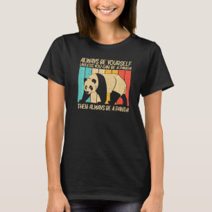 Panda für Männer Frauen Panda-Bär Tier 1 T-Shirt