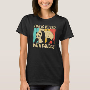 Panda Für Männer Frauen Panda Bär Tier 1 T-Shirt