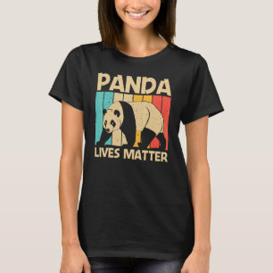 Panda für Männer Frauen Panda Bären Tier T-Shirt