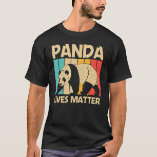 Panda für Männer Frauen Panda Bären Tier T-Shirt