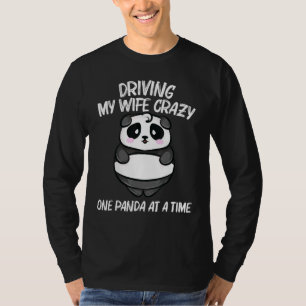 Panda für Männer Vater Niedlich Panda Bären Tier T-Shirt