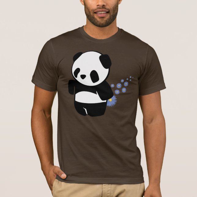 Panda-Furzen T-Shirt (Vorderseite)