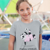 Panda Fußball Stürmer Mädchenfußball