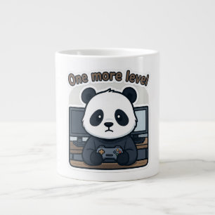 Panda-Gamer-Meme-Cartoon-Tasse Jumbo-Tasse