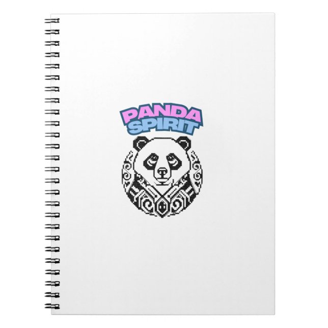 Panda-Geist Notizblock (Vorderseite)