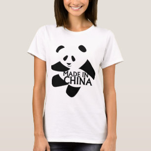 Panda, gemacht in der China T-Shirt