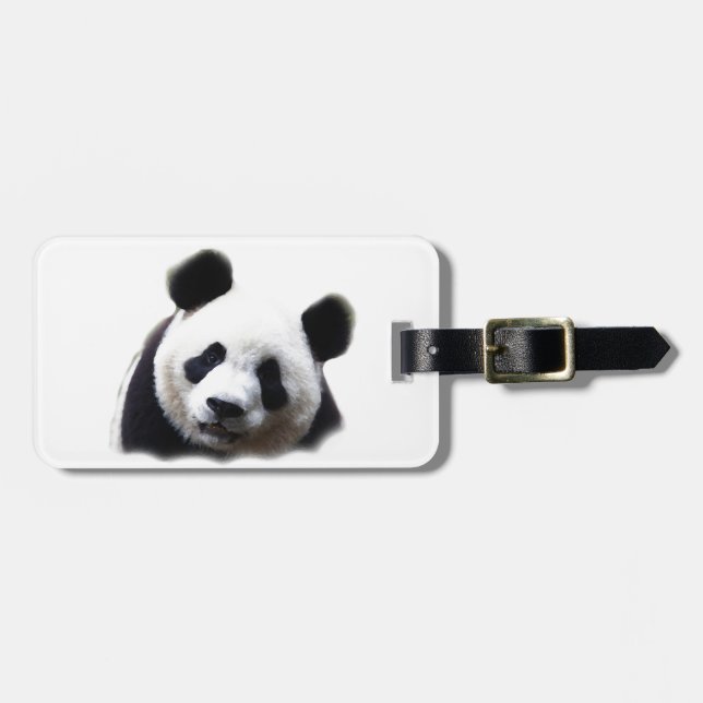 Panda Gepäckanhänger (Vorderseite horizontal)