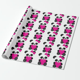 Panda Geschenkpapier