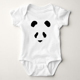 Panda-Gesicht Baby Strampler