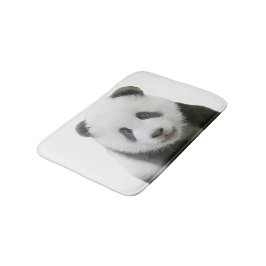 Panda-Gesicht Badematte