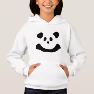 Panda-Gesicht Hoodie