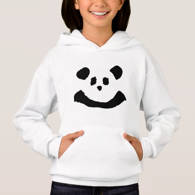 Panda-Gesicht Hoodie (Vorderseite)
