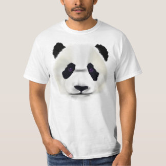 Panda-Gesicht T-Shirt