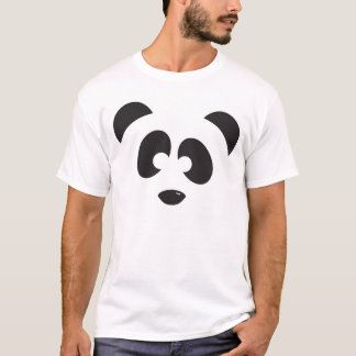 Panda-Gesicht T-Shirt