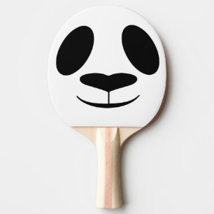 Panda-Gesicht Tischtennis Schläger