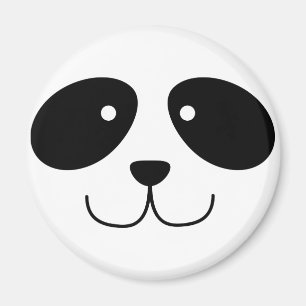 Panda-Gesichts-Magnet Magnet