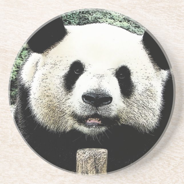 Panda Getränkeuntersetzer (Vorne)