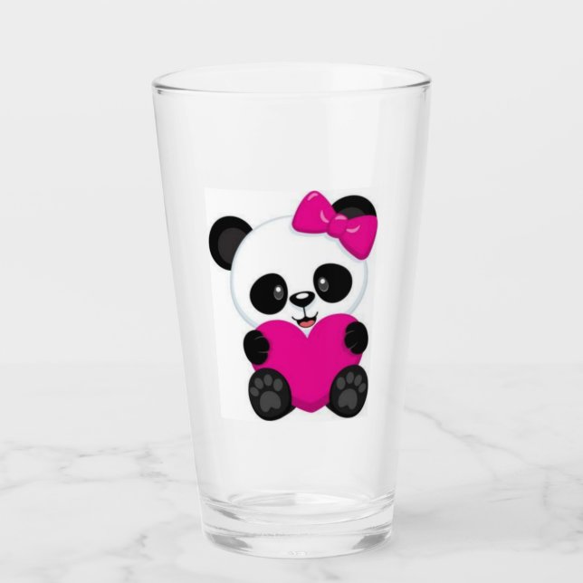 Panda Glas (Vorderseite)
