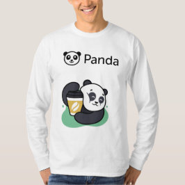 Panda-Grafikdesign T-Shirt