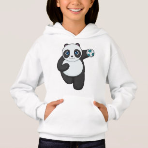 Panda Handball Spieler Handball Hoodie