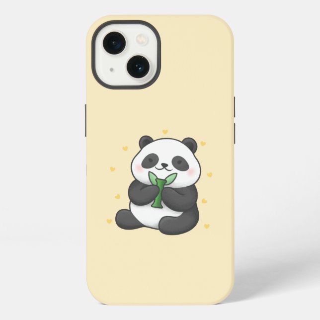 Panda-Handyhülle iPhone Hülle (Rückseite)